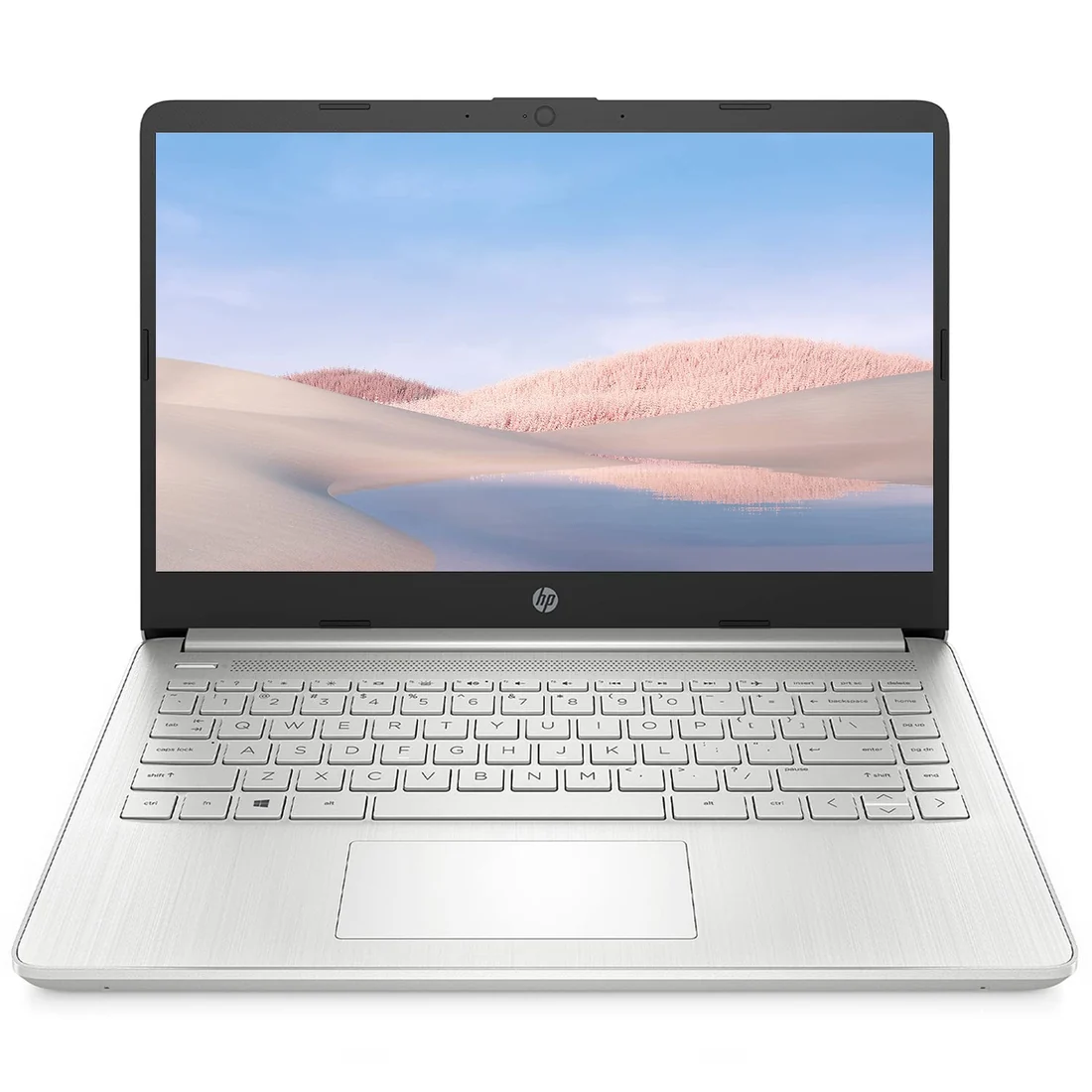 HP Pavilion 14 i5-1135G7 8GB 512GB — HP laptop keyboard and ports view, Lahore Pakistan