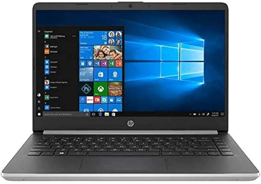 HP Pavilion 14 i5-1135G7 8GB 512GB — HP laptop side and angled view, buy in Lahore Pakistan