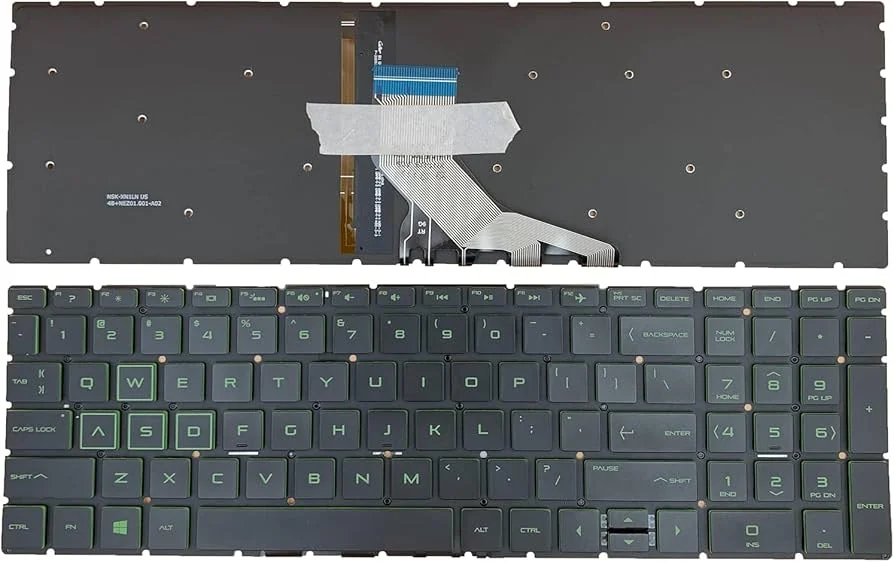 HP Pavilion 15-cs Non-Backlit Keyboard Replacement US Layout — used HP laptop for sale in Pakistan, NN Laptops Lahore