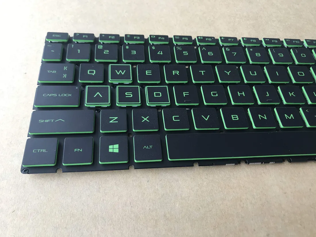 HP Pavilion 15 Gaming Keyboard (Backlit) — HP laptop side and angled view, buy in Lahore Pakistan