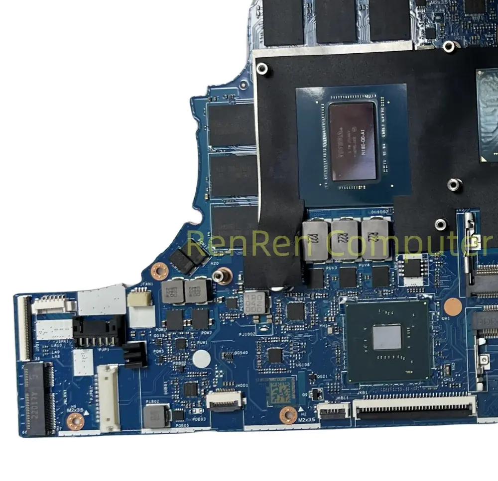 HP Pavilion 15 Gaming Motherboard (9th Gen + GTX 1050) — HP laptop keyboard and ports view, Lahore Pakistan