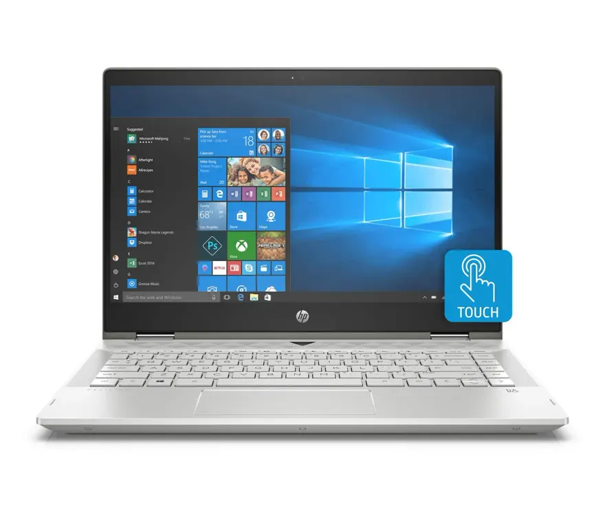 HP Pavilion x360 14 2018 i5-8250U 8GB 256GB — used HP laptop, price in Pakistan at NN Laptops Hafeez Center Lahore
