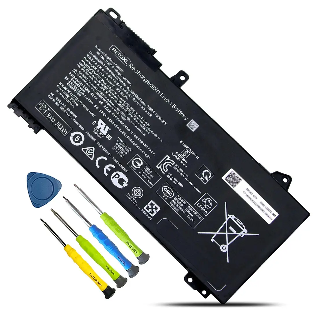 HP ProBook 440 G5/G6/G7 Battery — HP laptop keyboard and ports view, Lahore Pakistan