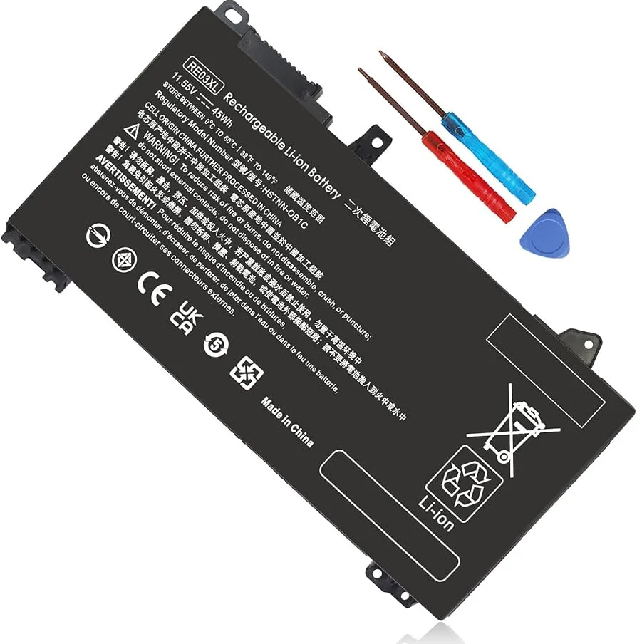 HP ProBook 440 G7 / 450 G7 45Wh 3-Cell Battery (HSTNN-DB9A) — HP laptop keyboard and ports view, Lahore Pakistan