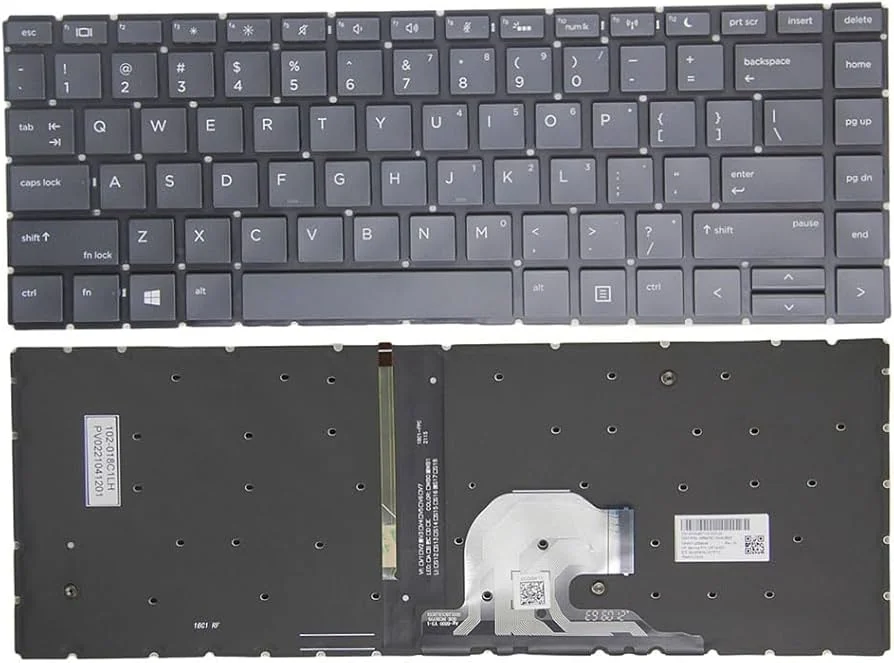 HP ProBook 440 G7 Keyboard (Backlit) — HP laptop side and angled view, buy in Lahore Pakistan