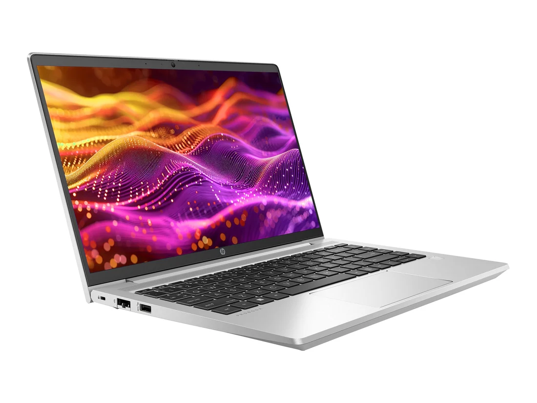 HP ProBook 440 G9 i5-1235U 16GB 512GB — HP laptop keyboard and ports view, Lahore Pakistan