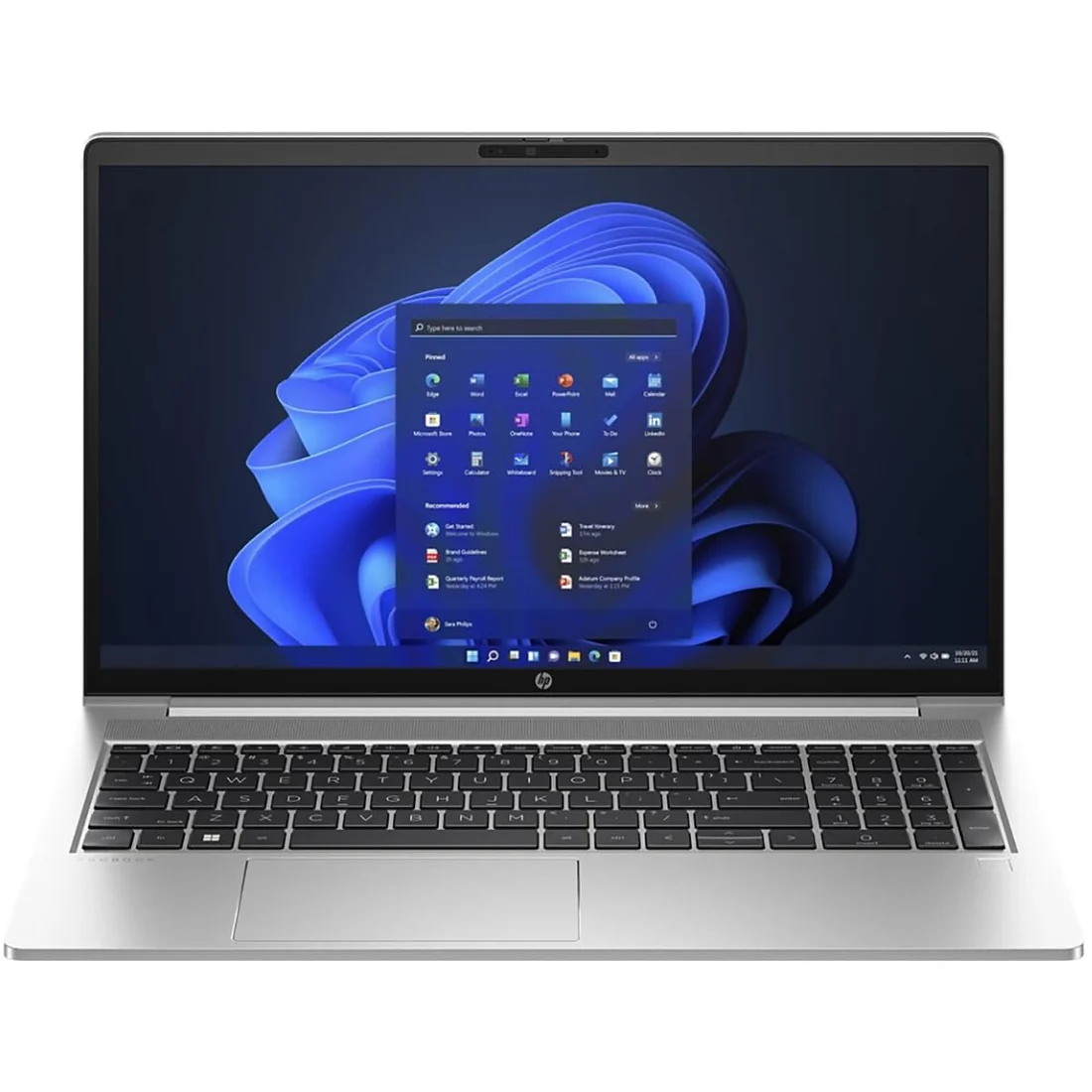 HP ProBook 450 G10 i5-1335U 32GB 512GB — HP laptop keyboard and ports view, Lahore Pakistan