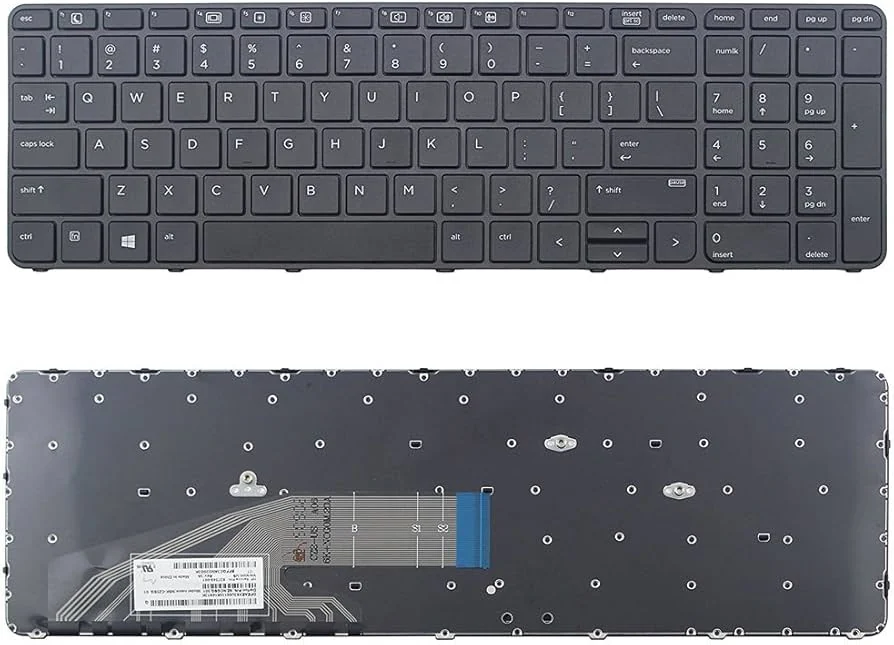 HP ProBook 450 G4 Keyboard — HP laptop keyboard and ports view, Lahore Pakistan