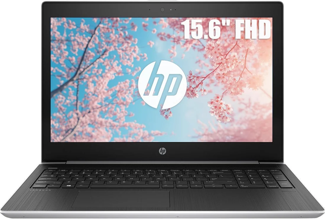 HP ProBook 450 G5 A-Panel — HP laptop keyboard and ports view, Lahore Pakistan