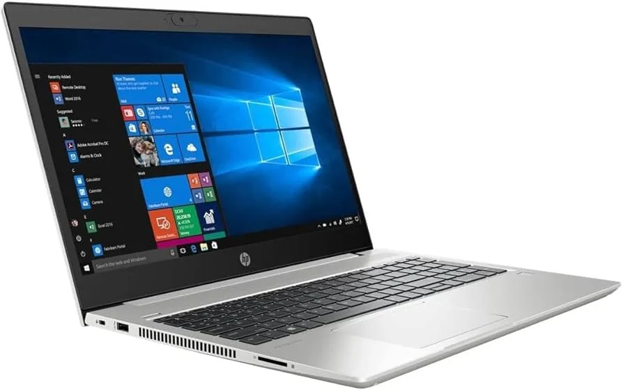 HP ProBook 450 G7 — HP laptop side and angled view, buy in Lahore Pakistan