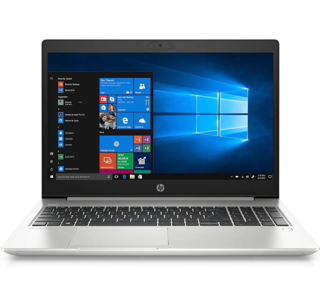 HP ProBook 450 G7 i5-10210U 8GB 256GB — HP laptop side and angled view, buy in Lahore Pakistan