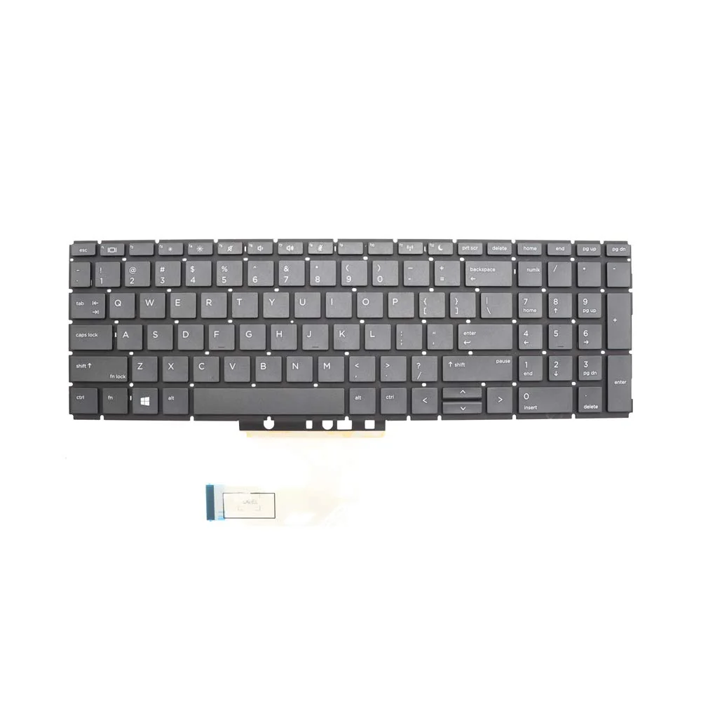 HP ProBook 450 G7 Keyboard (Backlit) — HP laptop keyboard and ports view, Lahore Pakistan