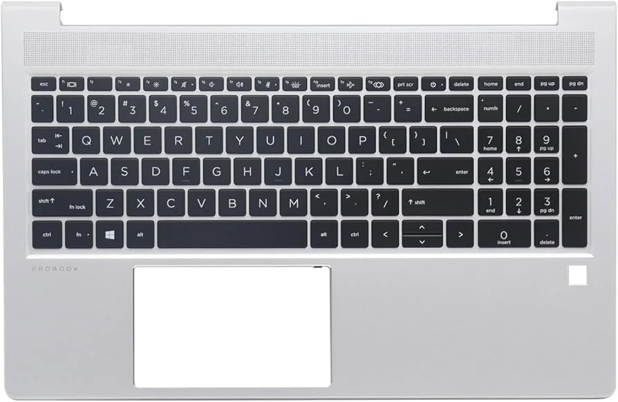 HP ProBook 450 G9 Backlit Keyboard Replacement US Layout — HP laptop side and angled view, buy in Lahore Pakistan
