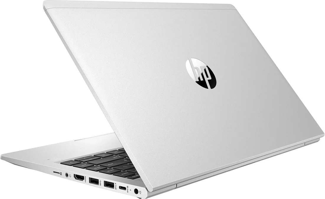 HP ProBook 640 G8 i5-1135G7 16GB 512GB — HP laptop keyboard and ports view, Lahore Pakistan