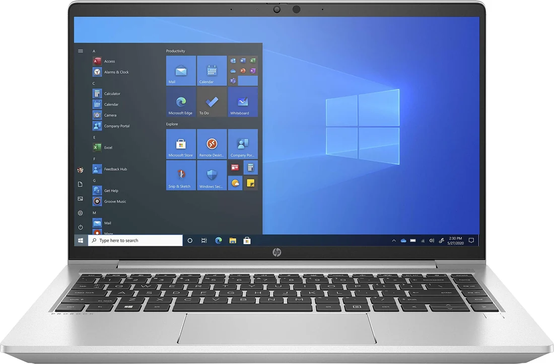 HP ProBook 640 G8 i5-1135G7 16GB 512GB — HP laptop side and angled view, buy in Lahore Pakistan