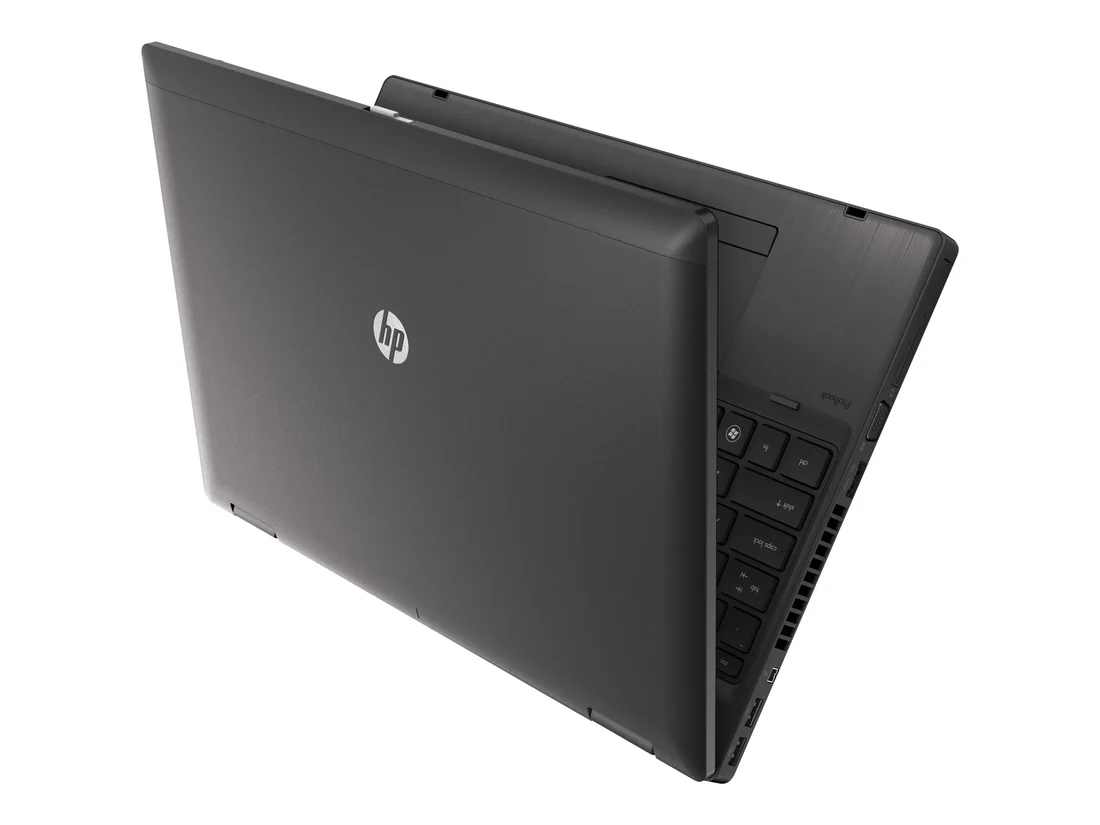 HP ProBook 6560b — HP laptop keyboard and ports view, Lahore Pakistan