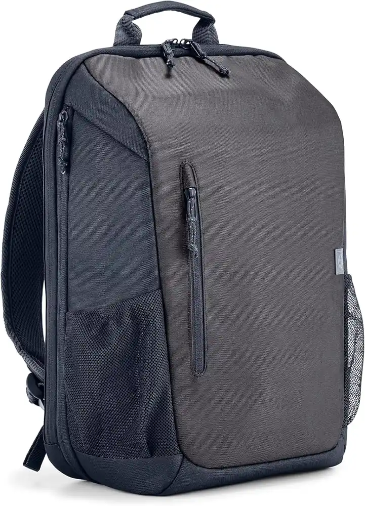 HP Renew Travel 15.6 inch Laptop Backpack Original — HP laptop side and angled view, buy in Lahore Pakistan