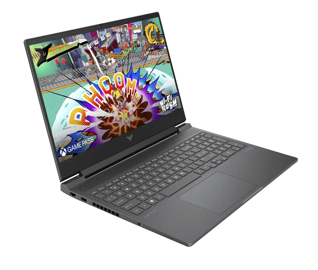 HP Victus 16 i7-13700H 16GB 1TB — HP laptop side and angled view, buy in Lahore Pakistan