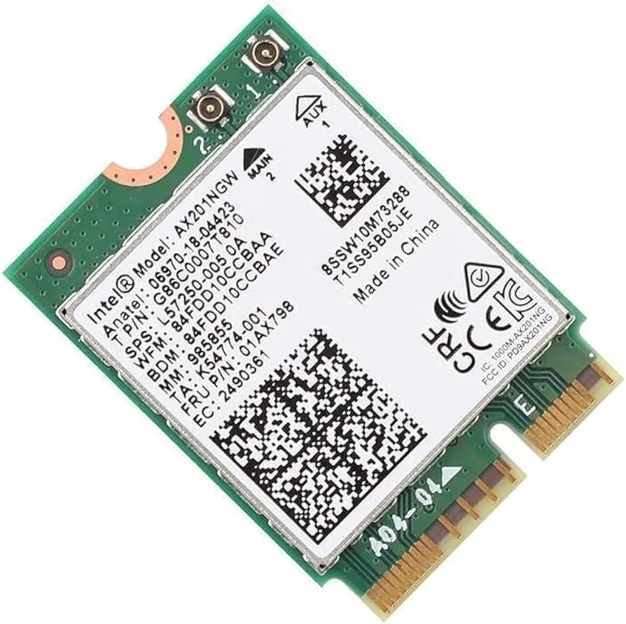 Intel WiFi 6 AX201 M.2 2230 — laptop parts price in Pakistan, NN Laptops Lahore