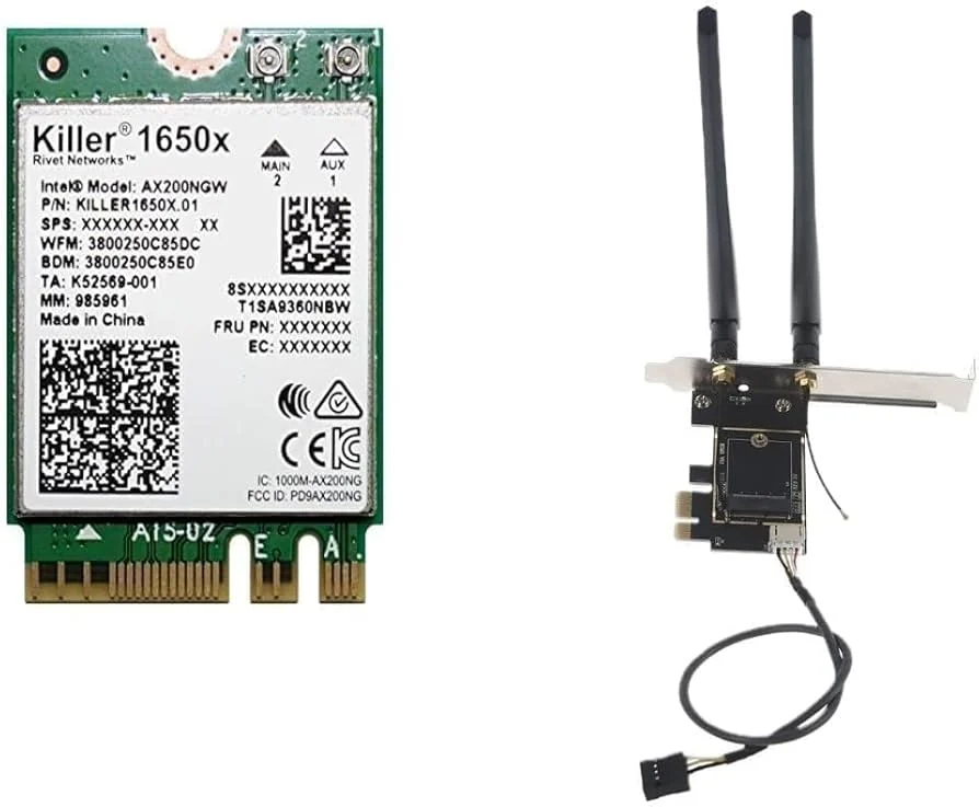 Killer AX1650 M.2 2230 — laptop parts price in Pakistan, NN Laptops Lahore