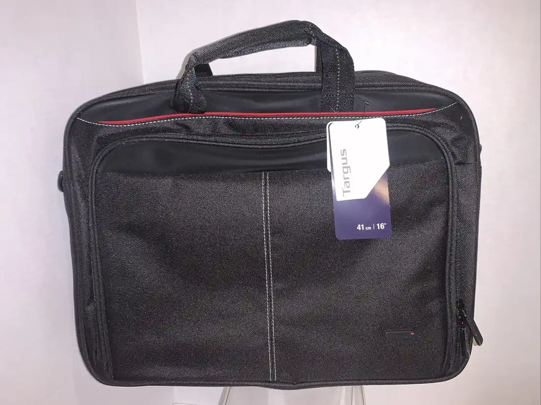 Laptop Bag 15.6″ (Targus Classic) — Targus laptop side and angled view, buy in Lahore Pakistan