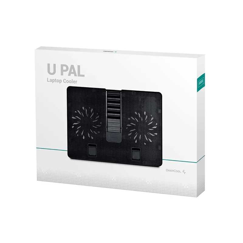 Laptop Cooling Pad (Deepcool Wind Pal) — Deepcool laptop keyboard and ports view, Lahore Pakistan