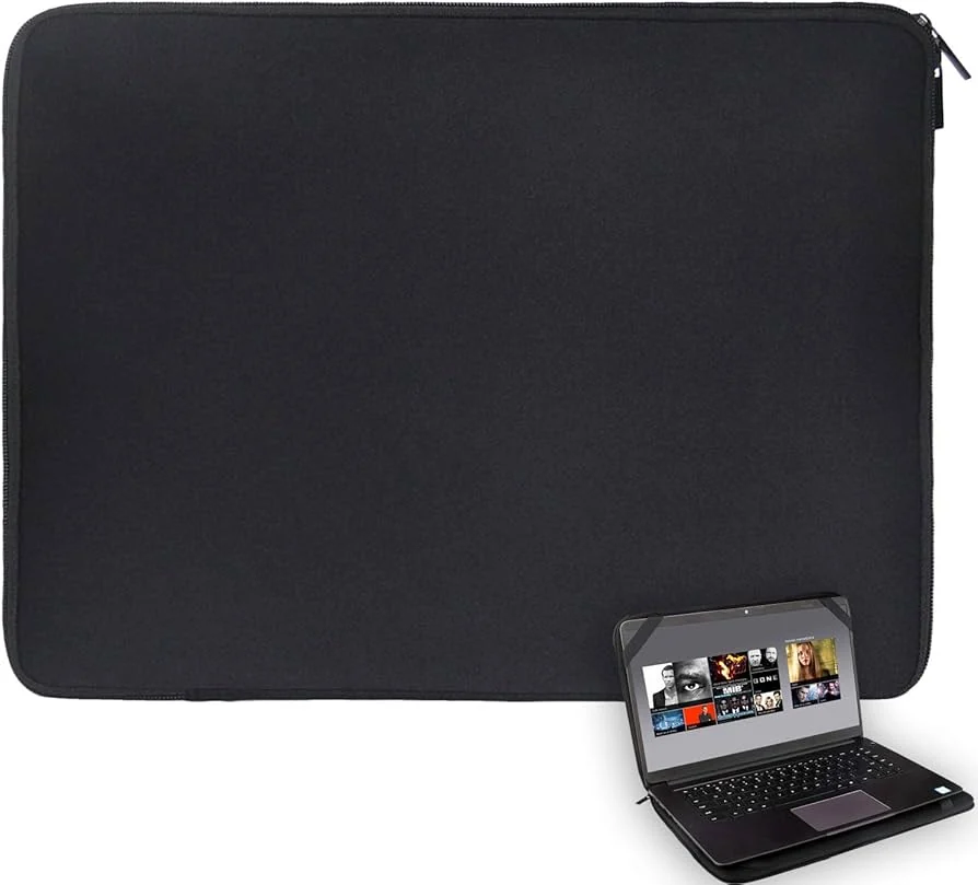 Laptop Sleeve 13″ Neoprene — Generic laptop side and angled view, buy in Lahore Pakistan