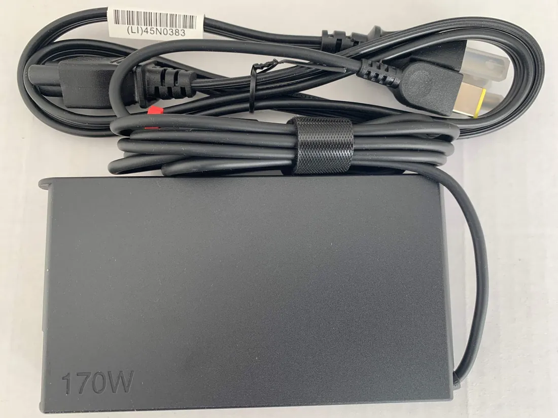 Lenovo Original 170W Slim Tip Charger for ThinkPad P70 / P72 — used Lenovo laptop, price in Pakistan at NN Laptops Hafeez Center Lahore