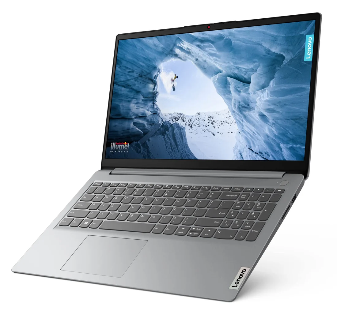 Lenovo IdeaPad 1 15IGL7 Celeron N4020 4GB 128GB Used Laptop Lahore — Lenovo laptop keyboard and ports view, Lahore Pakistan