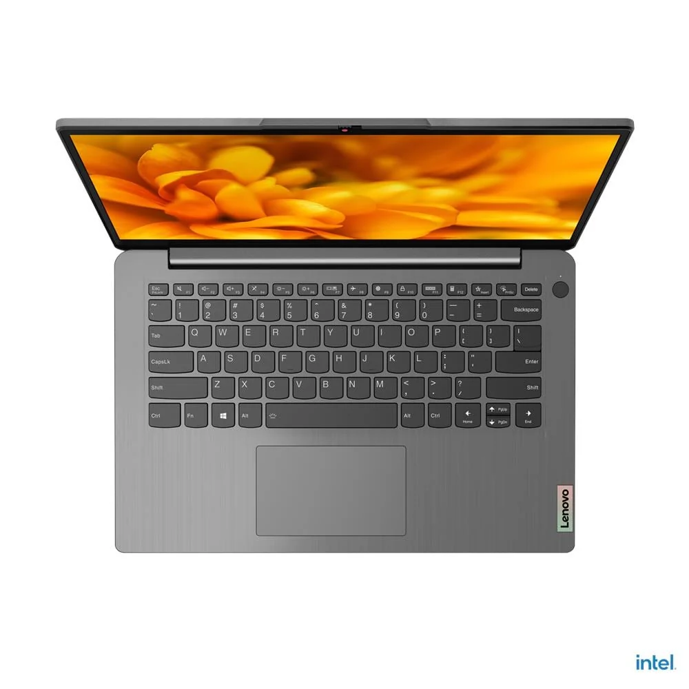 Lenovo IdeaPad 3 14ITL6 i3-1115G4 8GB 256GB Used Laptop Lahore — Lenovo laptop keyboard and ports view, Lahore Pakistan