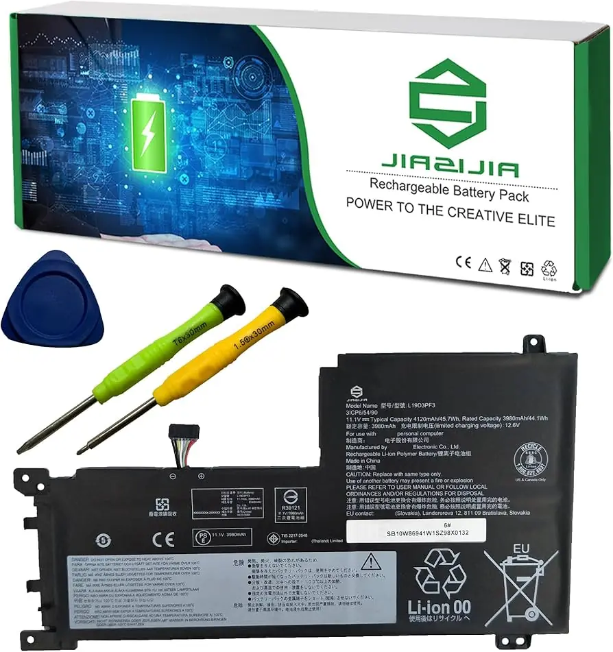Lenovo IdeaPad 3/5 Battery — Lenovo laptop side and angled view, buy in Lahore Pakistan