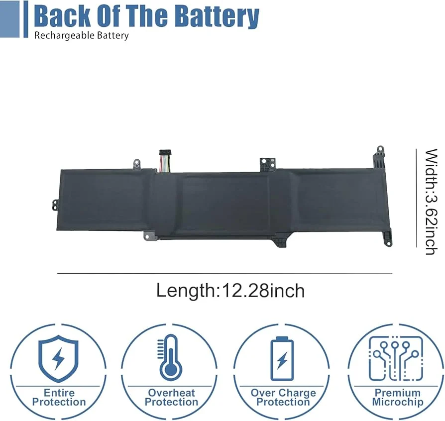 Lenovo IdeaPad 3 / IdeaPad 5 45Wh 3-Cell Battery (L19C3PF1) — used Lenovo laptop for sale in Pakistan, NN Laptops Lahore