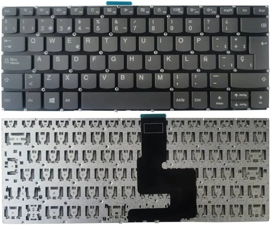 Lenovo IdeaPad 3 Keyboard — Lenovo laptop keyboard and ports view, Lahore Pakistan