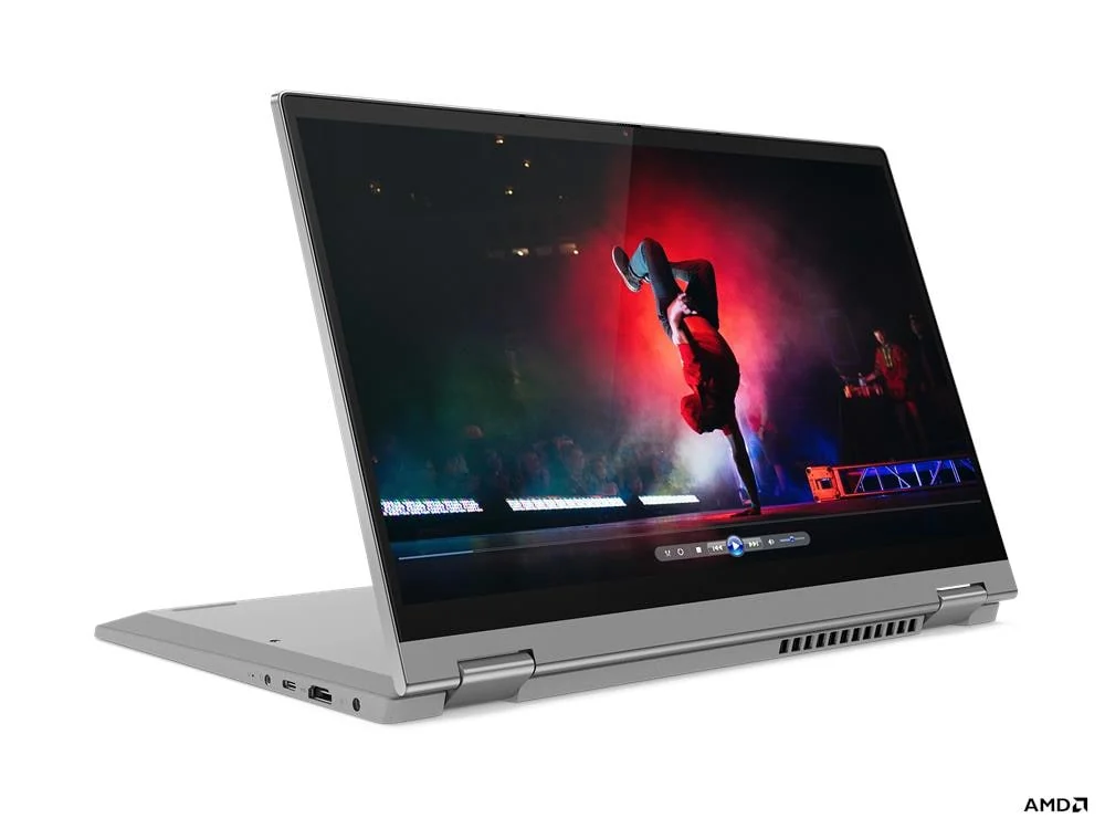 Lenovo IdeaPad 5 14ALC05 Ryzen 7 5700U 16GB 512GB Used Laptop Lahore — Lenovo laptop keyboard and ports view, Lahore Pakistan