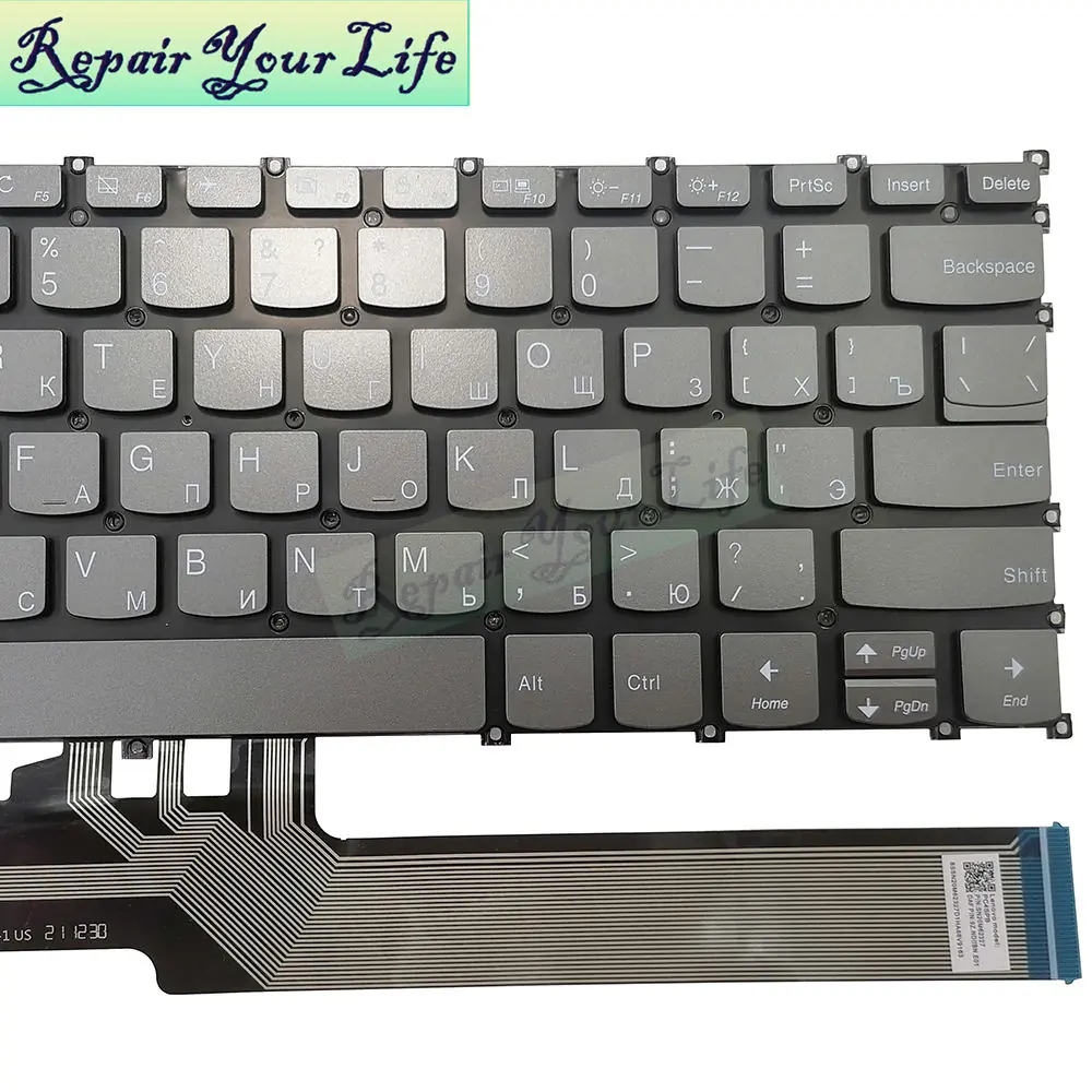 Lenovo IdeaPad S540 14 Backlit Keyboard Replacement US Layout — Lenovo laptop keyboard and ports view, Lahore Pakistan