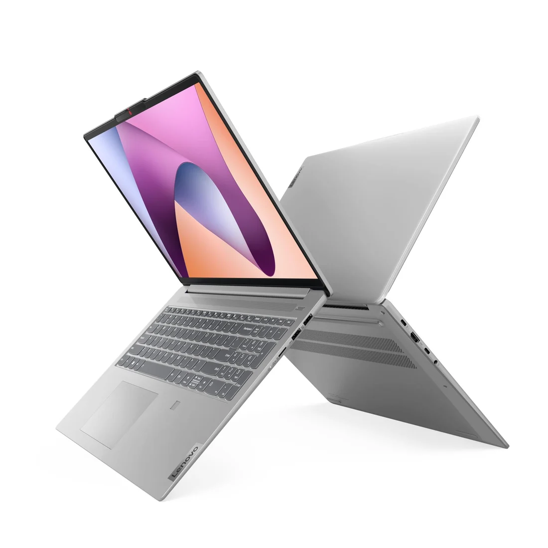 Lenovo IdeaPad Slim 5 16ABR8 Ryzen 7 7730U 16GB 512GB Used Laptop Lahore — Lenovo laptop keyboard and ports view, Lahore Pakistan