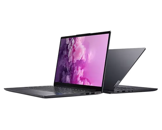 Lenovo IdeaPad Slim 7 14ITL05 i7-1165G7 16GB 512GB Used Lahore — Lenovo laptop keyboard and ports view, Lahore Pakistan