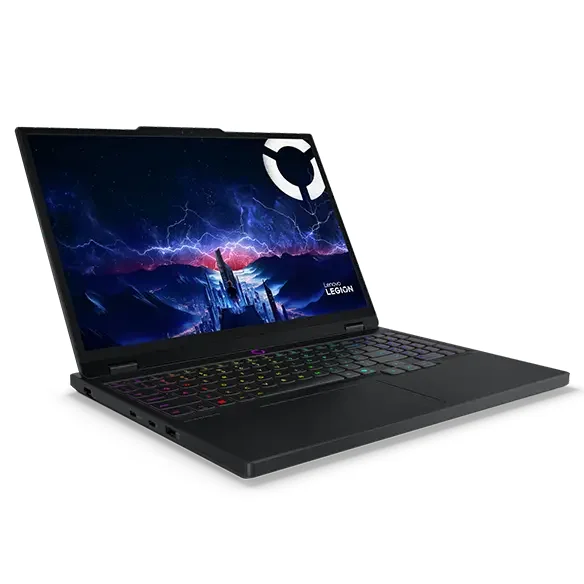 Lenovo Legion 5 15ITH6 i7-11800H 16GB 512GB Gaming Laptop Lahore — Lenovo laptop side and angled view, buy in Lahore Pakistan