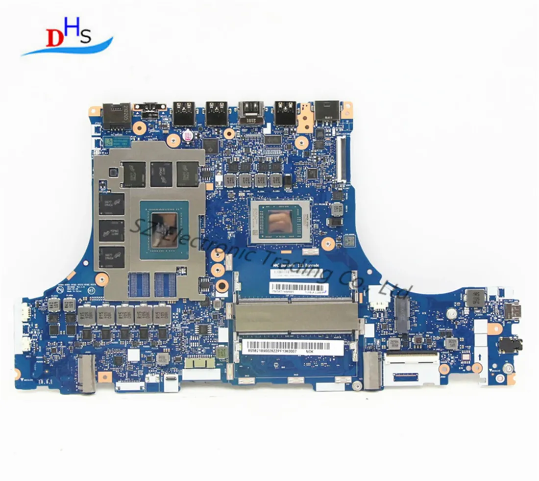 Lenovo Legion 5 Gaming Motherboard (Ryzen + GTX 1650) — Lenovo laptop side and angled view, buy in Lahore Pakistan
