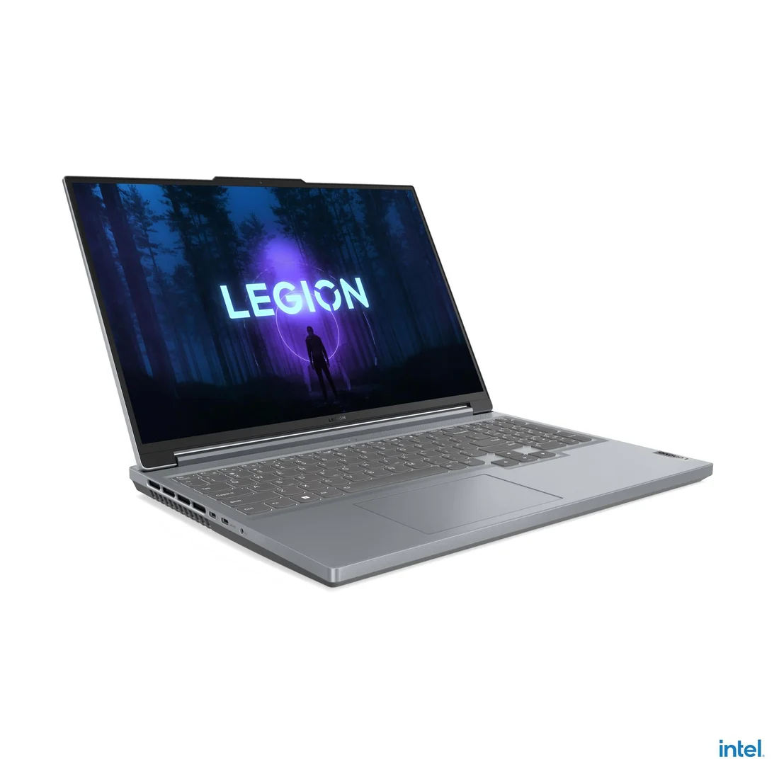 Lenovo Legion Slim 5 16IRH8 i7-13700H 16GB 1TB Gaming Laptop Lahore — Lenovo laptop side and angled view, buy in Lahore Pakistan