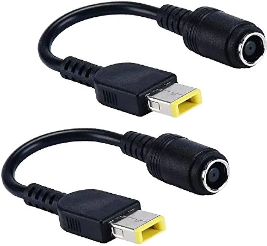 Lenovo Square Tip DC Jack with Cable for IdeaPad G50 / Y50 — Lenovo laptop keyboard and ports view, Lahore Pakistan