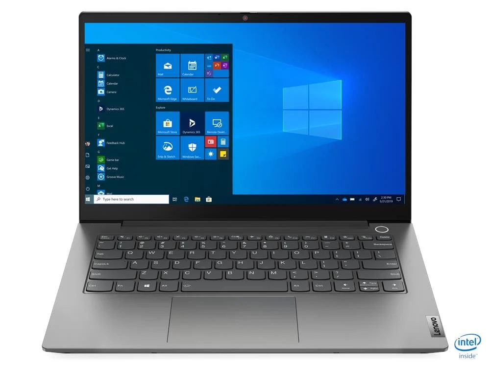Lenovo ThinkBook 14 G2 ITL i5-1135G7 8GB 256GB Used Laptop Lahore — Lenovo laptop keyboard and ports view, Lahore Pakistan