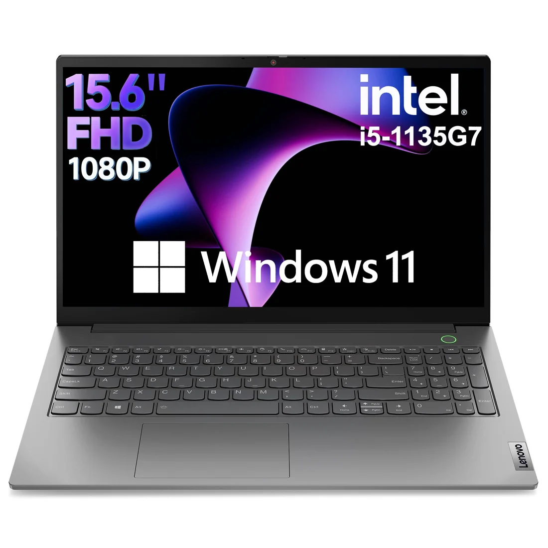 Lenovo ThinkBook 15 G2 ITL i7-1165G7 16GB 512GB Used Laptop Lahore — Lenovo laptop keyboard and ports view, Lahore Pakistan