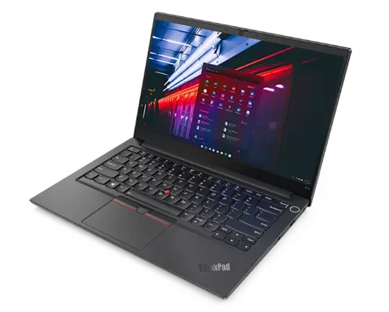 Lenovo ThinkPad E14 Gen 2 i5-1135G7 8GB 256GB Used Laptop Lahore — Lenovo laptop side and angled view, buy in Lahore Pakistan