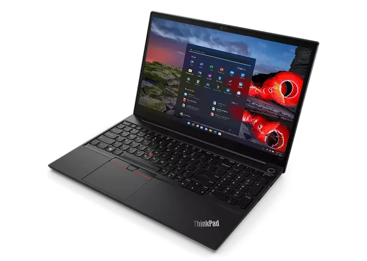 Lenovo ThinkPad E15 Gen 2 i7-1165G7 16GB 512GB Used Laptop Lahore — Lenovo laptop keyboard and ports view, Lahore Pakistan
