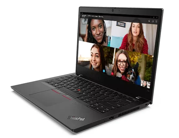 Lenovo ThinkPad L14 Gen 1 i5-10210U 16GB 512GB Used Laptop Lahore — Lenovo laptop keyboard and ports view, Lahore Pakistan