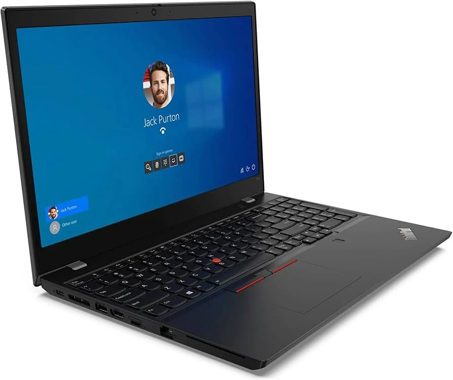 Lenovo ThinkPad L15 Gen 2 i7-1165G7 16GB 512GB Used Laptop Lahore — Lenovo laptop side and angled view, buy in Lahore Pakistan