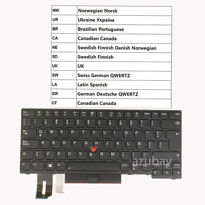 Lenovo ThinkPad L380 Backlit Keyboard Replacement US Layout — used Lenovo laptop for sale in Pakistan, NN Laptops Lahore