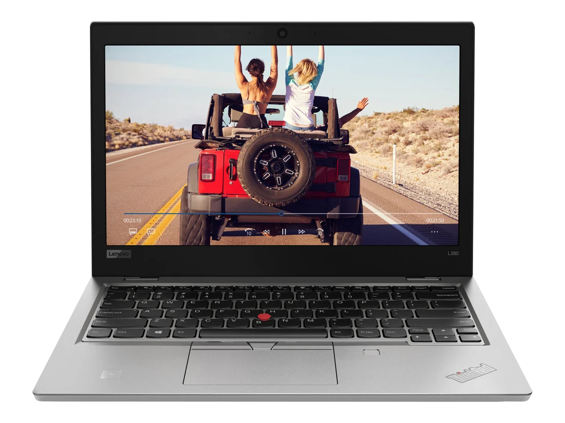 Lenovo ThinkPad L380 i3-8130U 8GB 256GB Used Laptop Lahore — Lenovo laptop keyboard and ports view, Lahore Pakistan