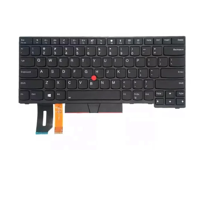 Lenovo ThinkPad L480 Keyboard (Backlit) — Lenovo laptop keyboard and ports view, Lahore Pakistan